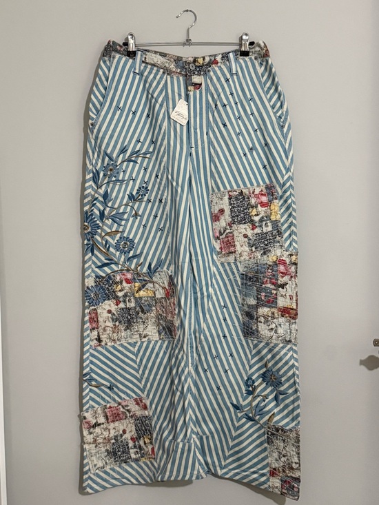 Free People Pants - NWT Free People x Runyon Patched Pant, Size 8